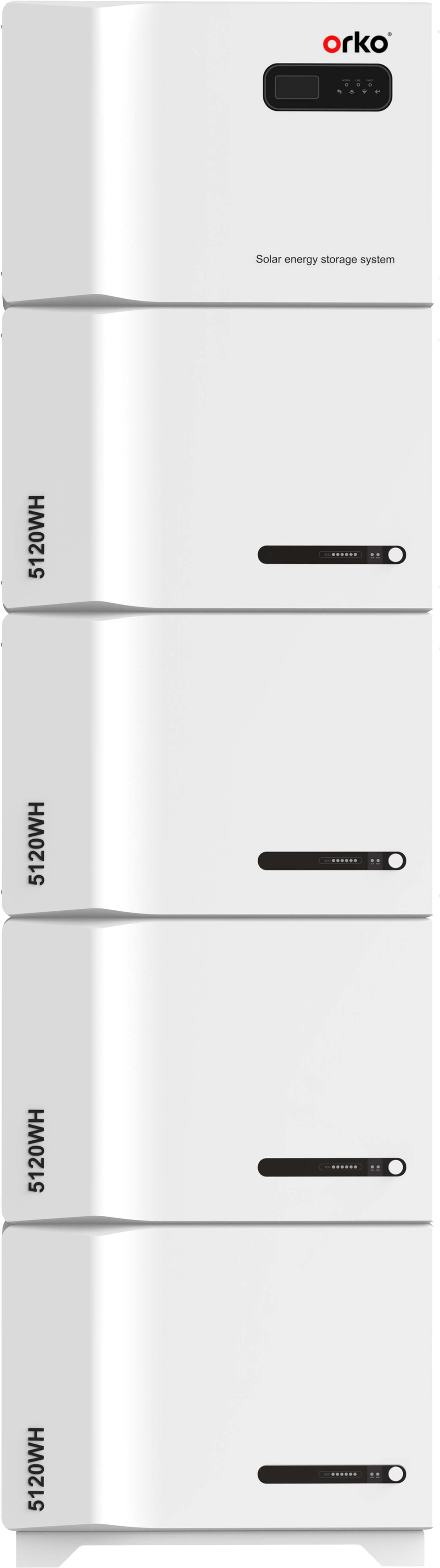 ORKO European B Series 5kWh Energy Storage System | 5.5kW Inverter 230V | Compact Fixed Cabinet