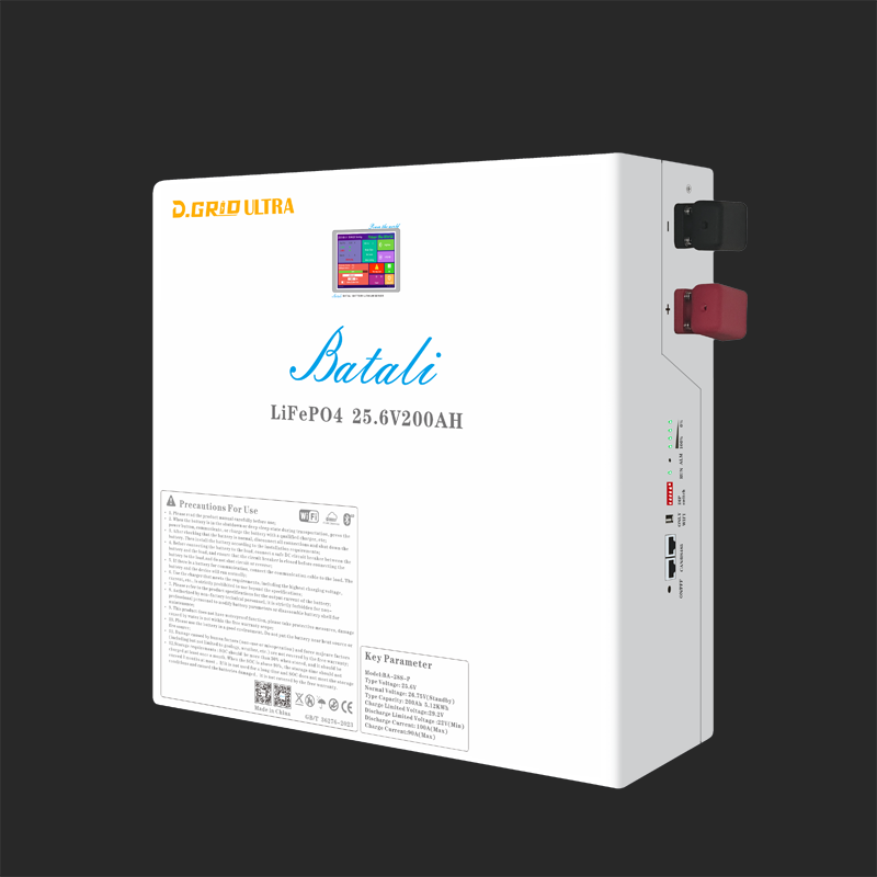 Batali BA-28S-P 25.6V 200Ah 5.12kWh LiFePO₄ Battery | 3kW Output | Reliable Solar & Backup Power