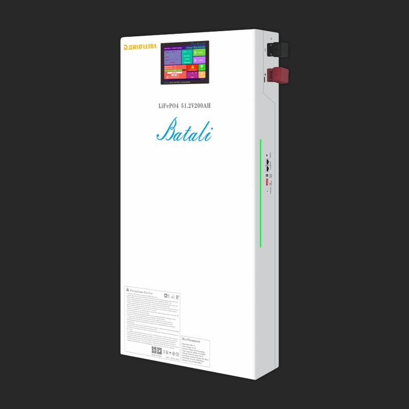 Batali High Capacity 51.2V 200Ah 10.24kWh LiFePO₄ Battery BA-39S-P | CAN/RS485 Communication