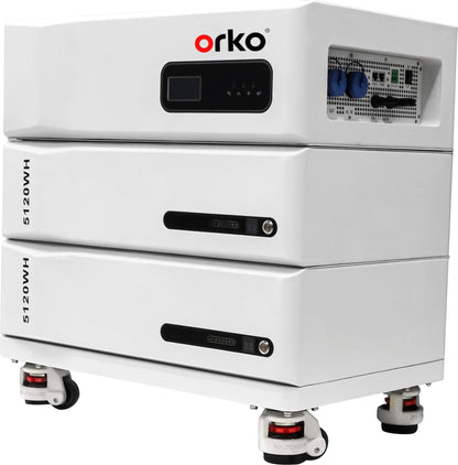 ORKO Apollo A Series 5kWh Stackable Energy Storage System | 5.5KW/5KW Inverter, EU & US Standards