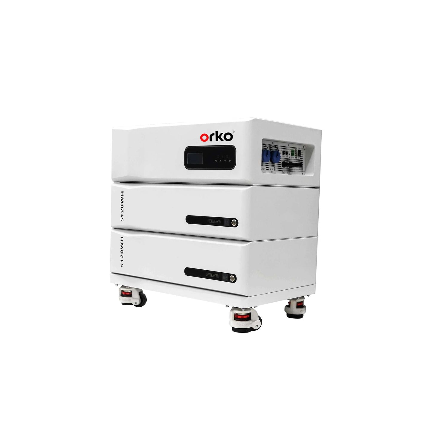 Orko Stackable Energy Storage A Series 5kWh Stackable Energy Storage System | 5.5KW/5KW Inverter, EU & US Standards