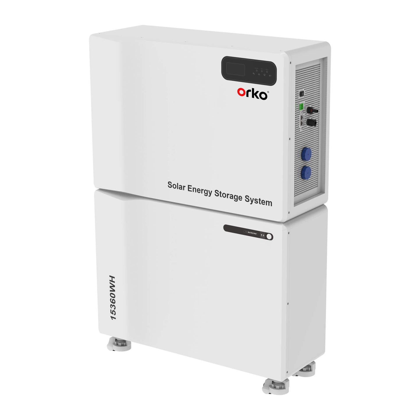 Orko Stackable Energy Storage C Series 5kWh All-in-One Energy Storage System | 5.5kW / 11kW / 10kW Inverter | Movable Cabinet | LiFePO₄ Battery