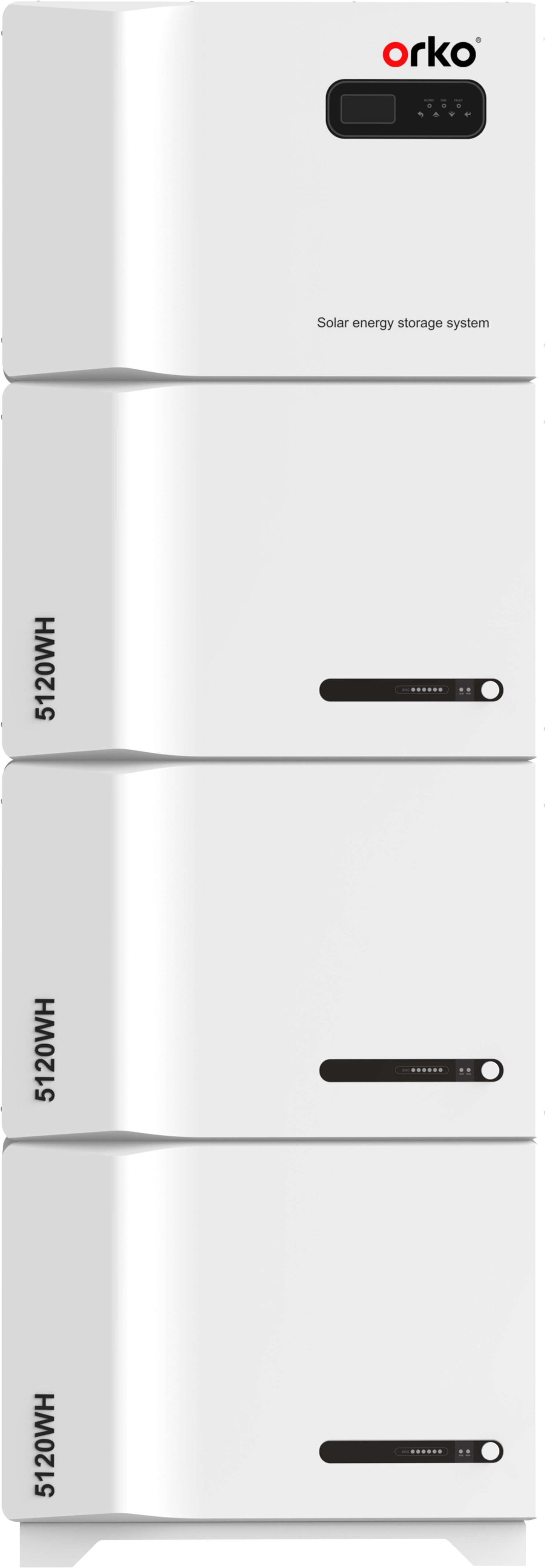 ORKO European B Series 5kWh Energy Storage System | 5.5kW Inverter 230V | Compact Fixed Cabinet