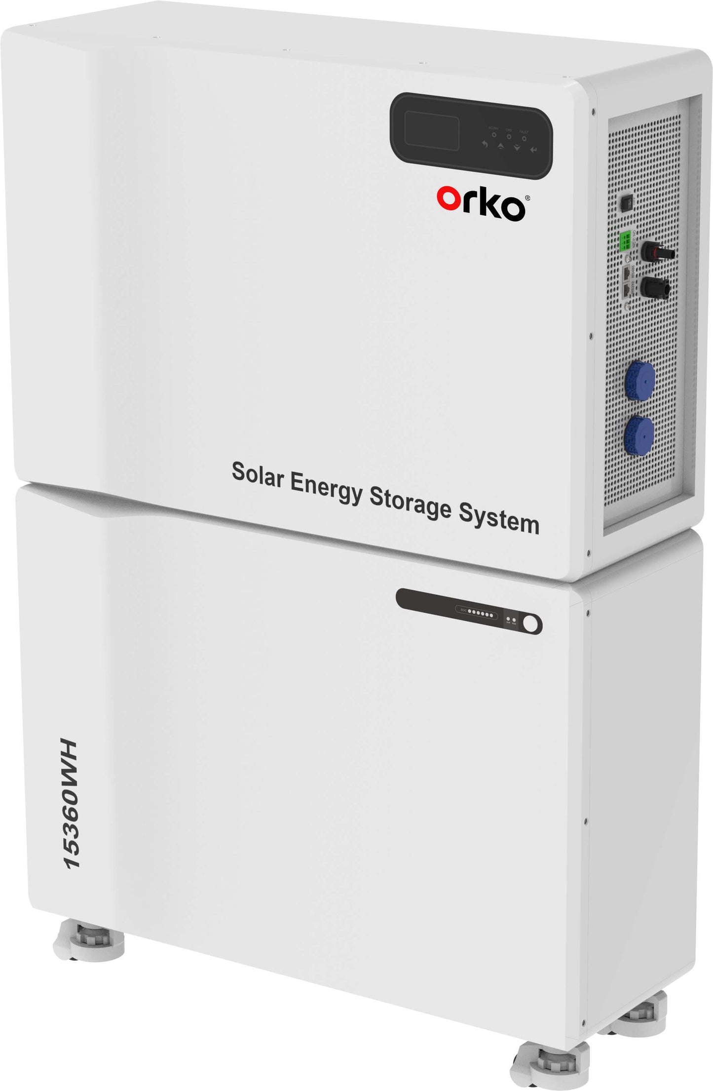 ORKO Apollo C Series 15kWh All-in-One Energy Storage System | 5.5kW / 11kW / 10kW Inverter | Movable Cabinet | LiFePO₄ Battery