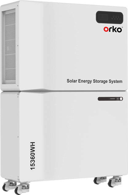 ORKO Apollo C Series 15kWh All-in-One Energy Storage System | 5.5kW / 11kW / 10kW Inverter | Movable Cabinet | LiFePO₄ Battery