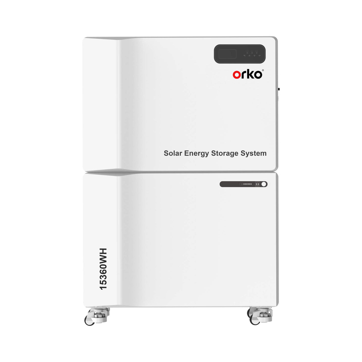 Orko Stackable Energy Storage C Series 5kWh All-in-One Energy Storage System | 5.5kW / 11kW / 10kW Inverter | Movable Cabinet | LiFePO₄ Battery