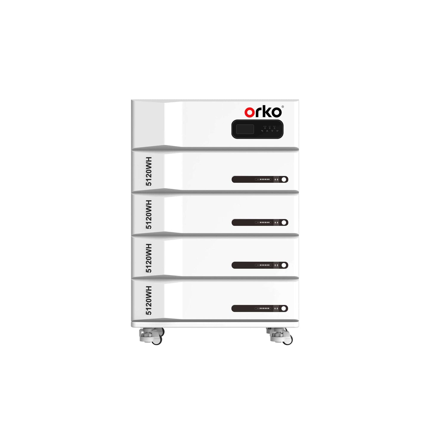 Orko Stackable Energy Storage A Series 5kWh Stackable Energy Storage System | 5.5KW/5KW Inverter, EU & US Standards