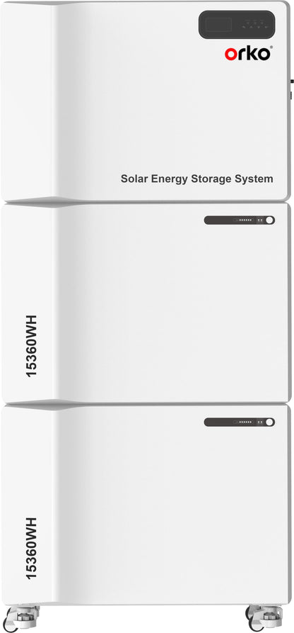 ORKO Apollo C Series 15kWh All-in-One Energy Storage System | 5.5kW / 11kW / 10kW Inverter | Movable Cabinet | LiFePO₄ Battery