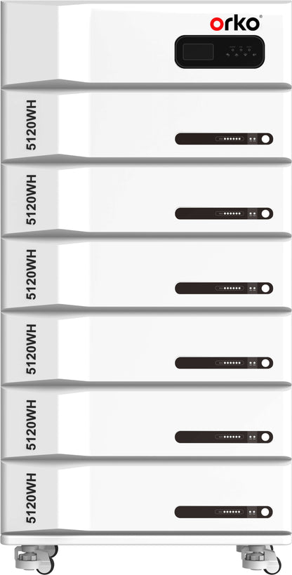 ORKO Apollo A Series 5kWh Stackable Energy Storage System | 5.5KW/5KW Inverter, EU & US Standards