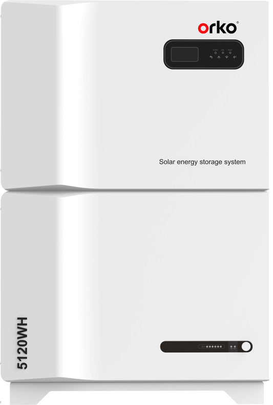 ORKO European B Series 5kWh Energy Storage System | 5.5kW Inverter 230V | Compact Fixed Cabinet