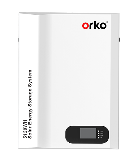 ORKO Athena A Series Wall-Mounted LiFePO₄ Battery 25.6V 100Ah (2.56kWh) – Reliable Energy Storage for Homes & Small Systems