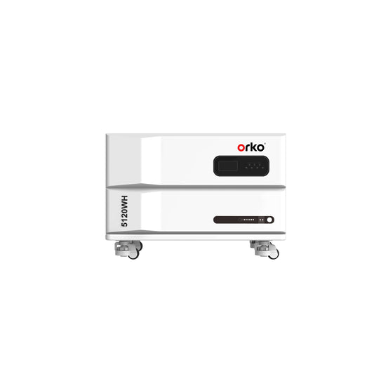 Orko Stackable Energy Storage A Series 5kWh Stackable Energy Storage System | 5.5KW/5KW Inverter, EU & US Standards
