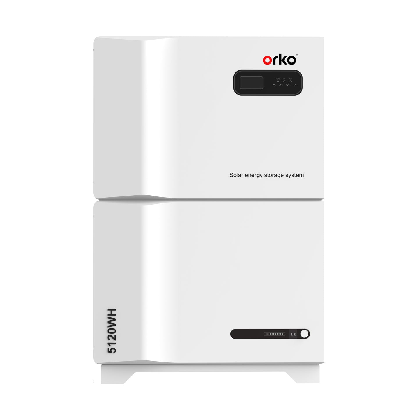 Orko Stackable Energy Storage B Series (Fixed Cabinet Type) 5kWh Energy Storage System | 5.5kW Inverter 230V | Compact Fixed Cabinet