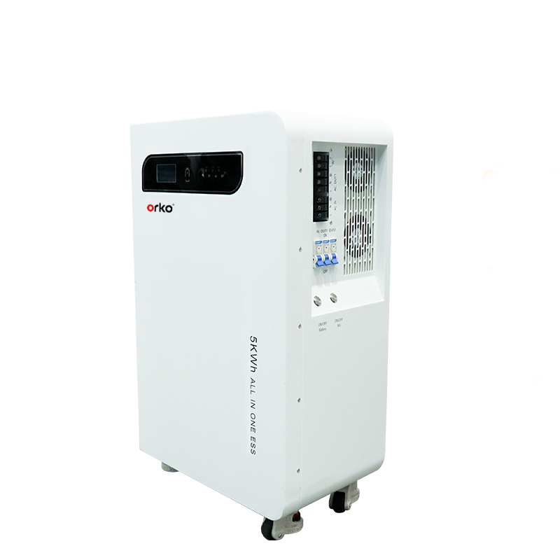 ORKO 5.5kW/11kW All-in-One LiFePO₄ Energy Storage System | 5–15kWh Hybrid Solar Inverter Battery