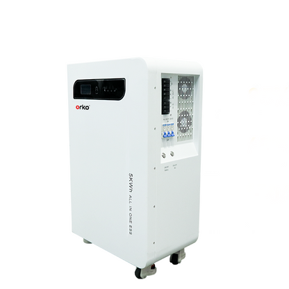 ORKO 5.5kW/11kW All-in-One LiFePO₄ Energy Storage System | 5–15kWh Hybrid Solar Inverter Battery