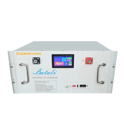 Batali BA-39S-R 51.2V 230Ah (11.78kWh) LiFePO₄ Battery | 11.78kW Max Output, Long Cycle Life for Solar Storage & Backup Power