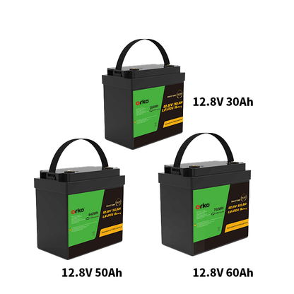 ORKO 12.8V 30Ah LiFePO₄ Lead-Acid Replacement Battery | Compact Outdoor Portable Power Solution